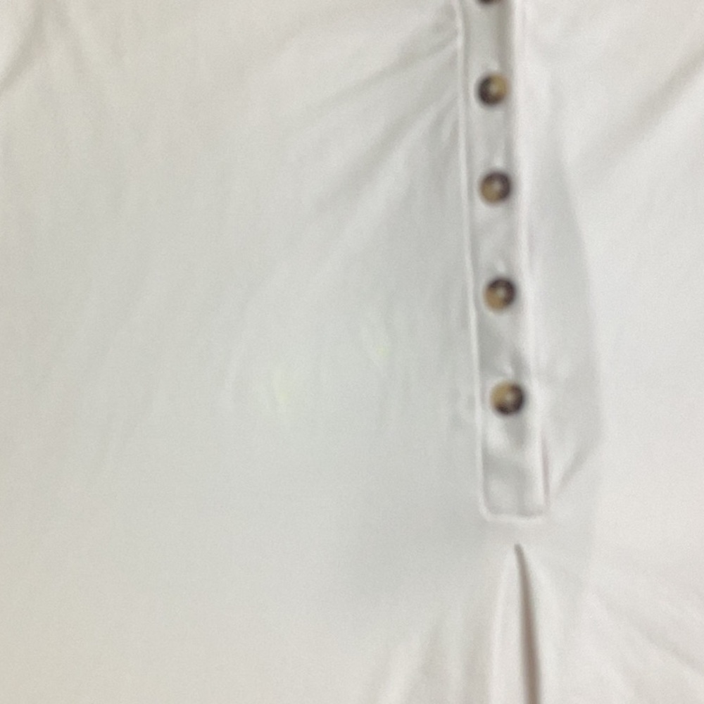 Sympli Pleated Front Henley Blouse, Women’s Size 12. - Picture 5 of 9